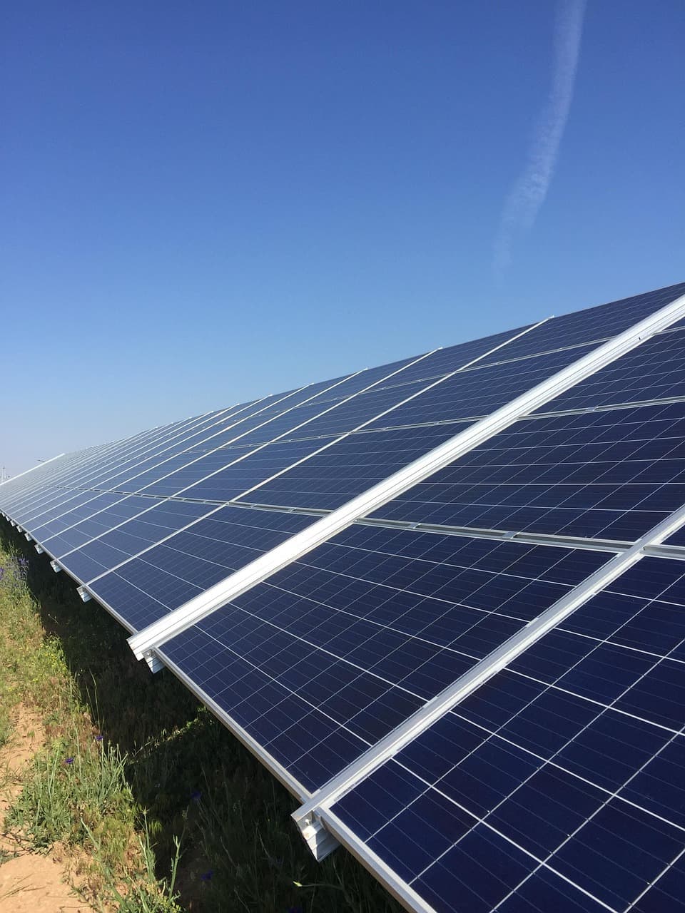 Installation solaire au sol